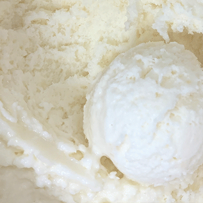 Madagascar vanilla ice cream from Mashti Malones.
